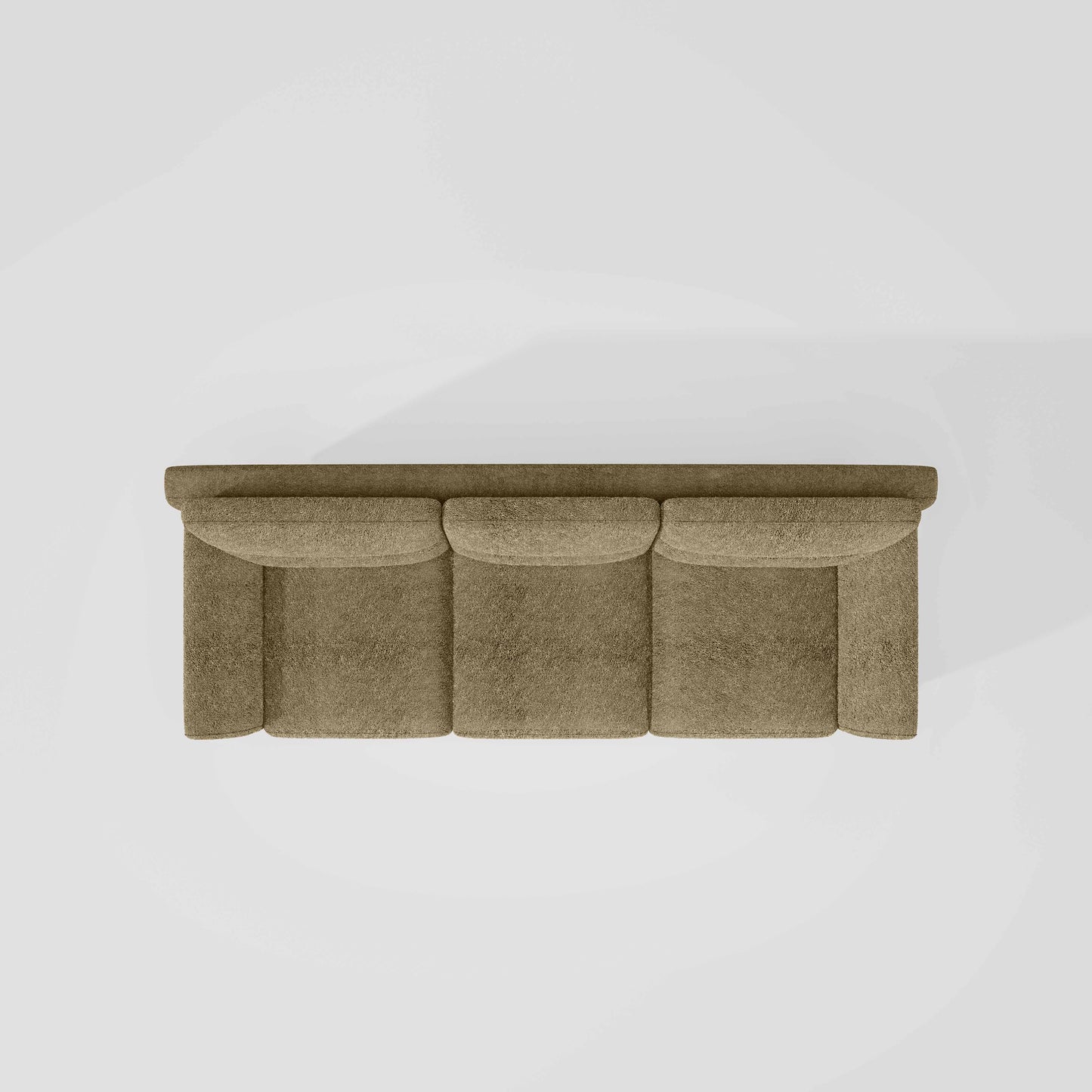 Octave 3 Seater Boucle Fabric - Irish cream