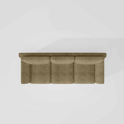 Octave 3 Seater Boucle Fabric - Irish cream