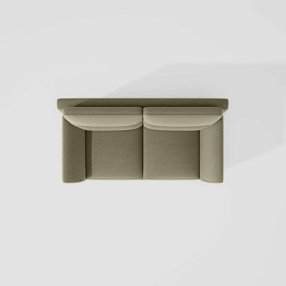 Octave 2 Seater Suede fabric - Almond milk