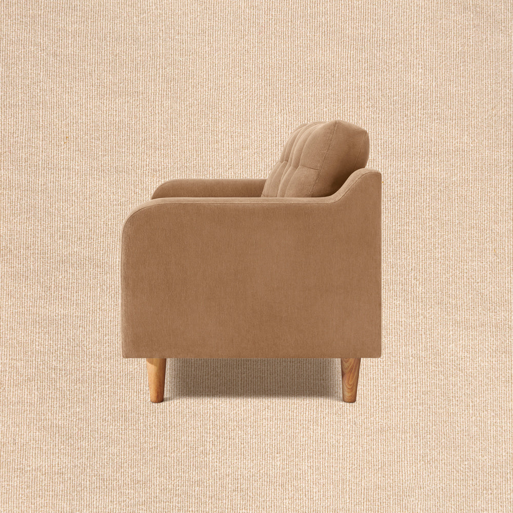 Ease Plus Beige Fabric 2 seater sofa