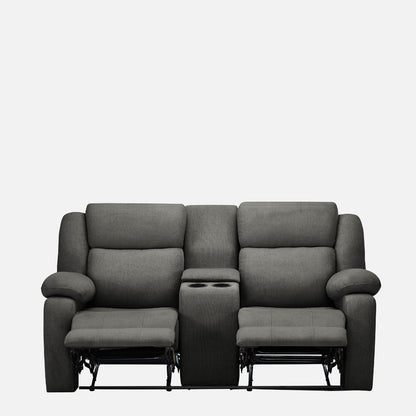 Avalon E Twin Motorized  Recliner |  2 seater | Graphite Grey |  Duroflex Furniture
