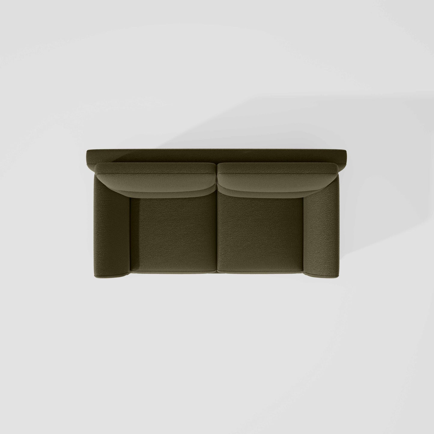 Octave 2 Seater Suede Fabric - Avocado