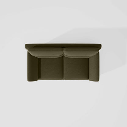 Octave 2 Seater Suede Fabric - Avocado