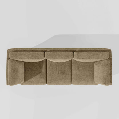 Symphony 3 Seater Boucle Fabric - Irish cream