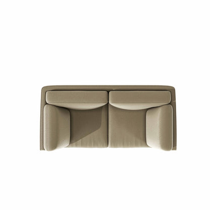 Symphony 2 Seater Suede fabric - Almond milk