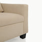 Ease Fabric Sofa | 1 seater | Beige |  Duroflex Furniture
