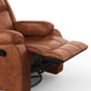 Avalon Desert Orange Suede Recliner