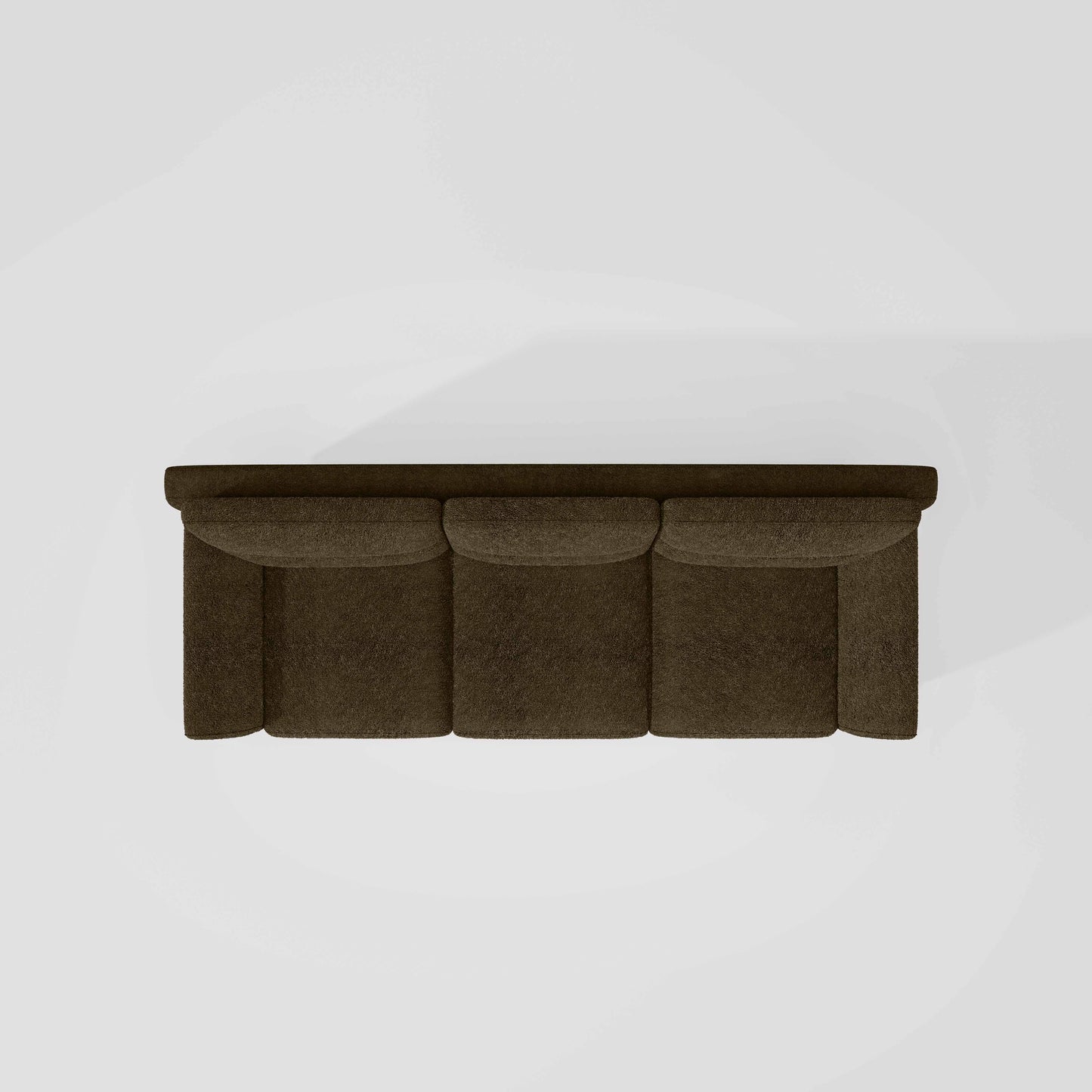 Octave 3 Seater Boucle Fabric - Sepia