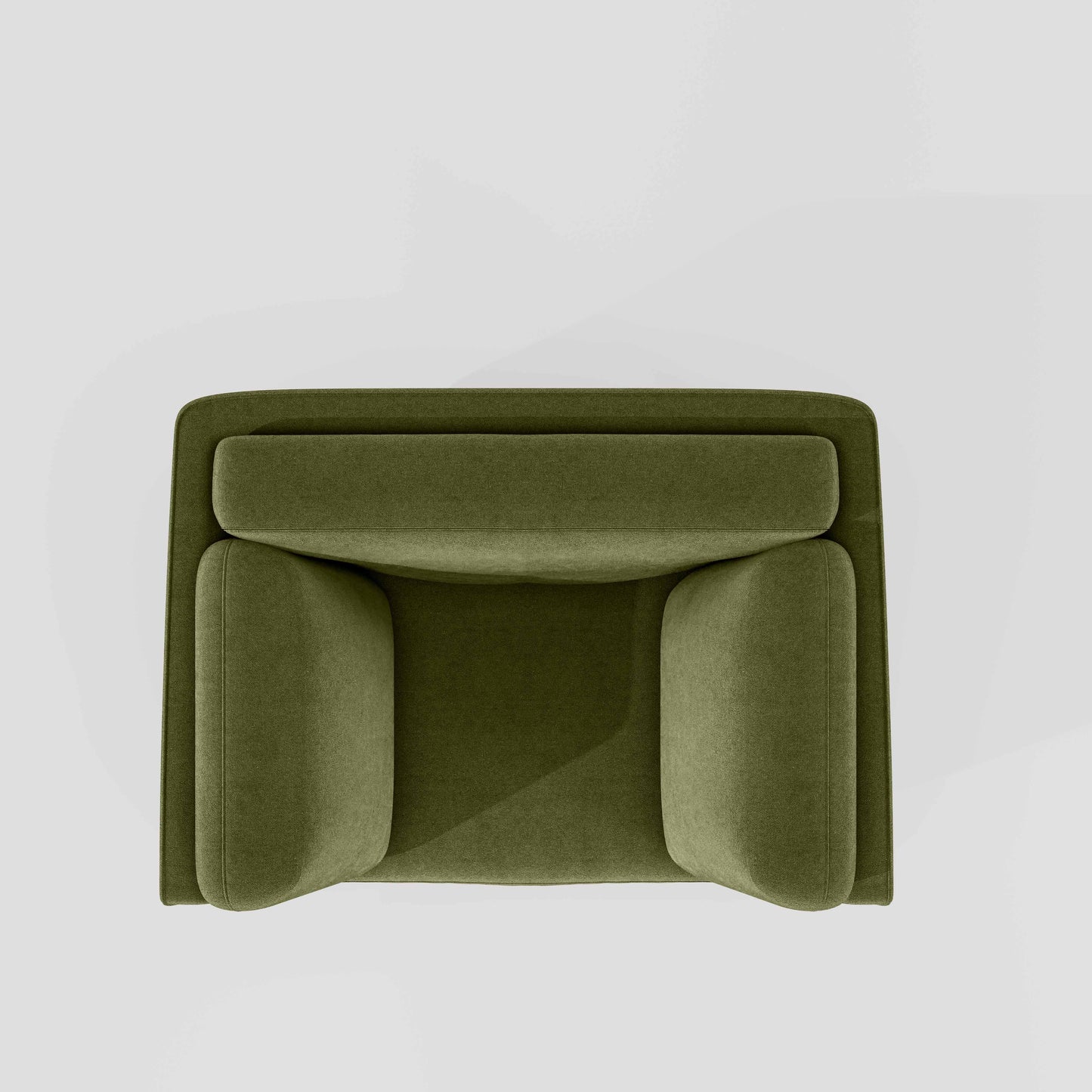 Symphony 1 Seater Water & Stain Repellent Fabric - Sage Green