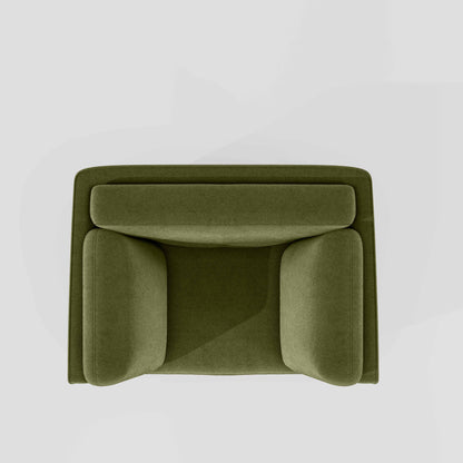 Symphony 1 Seater Water & Stain Repellent Fabric - Sage Green