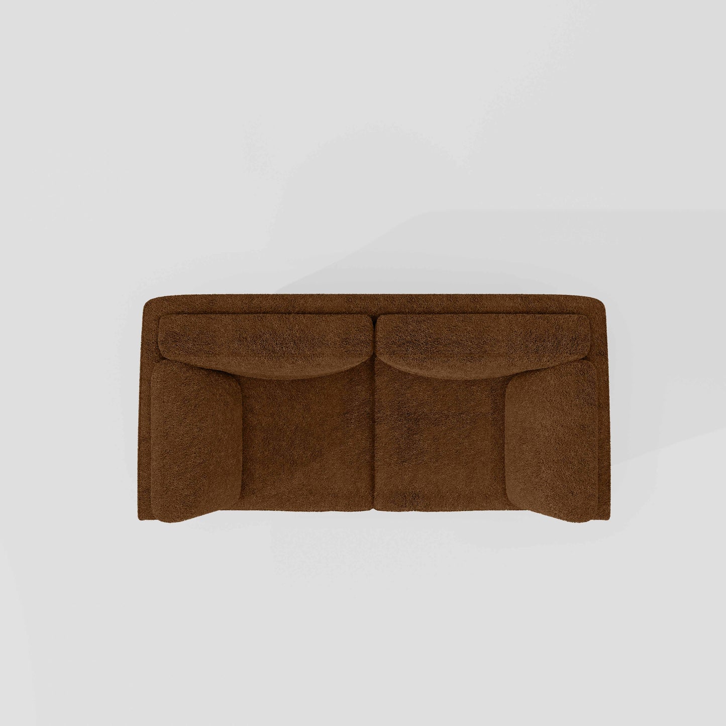 Symphony 2 Seater Boucle Fabric - Caramel