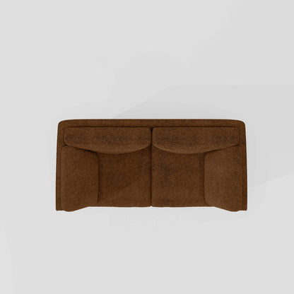 Symphony 2 Seater Boucle Fabric - Caramel