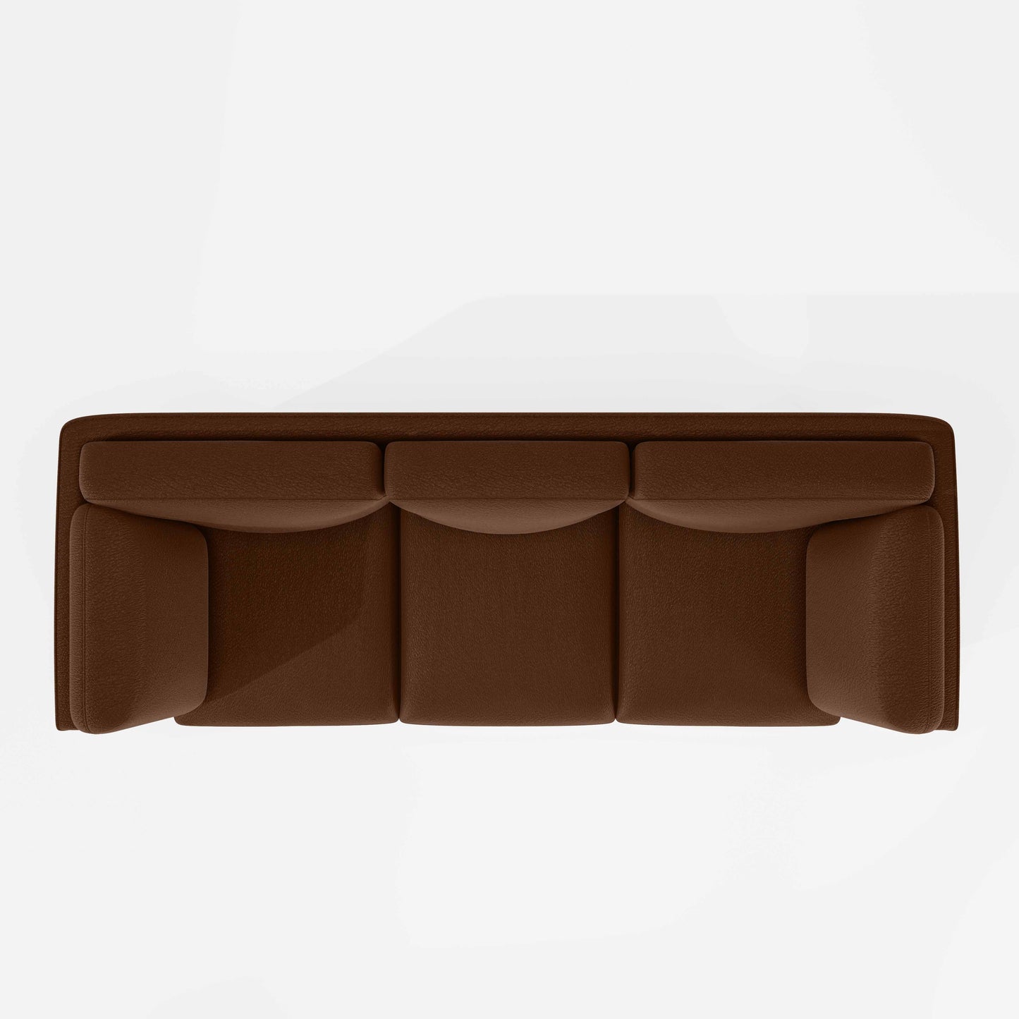 Symphony 3 Seater Suede fabric - Cappuccino
