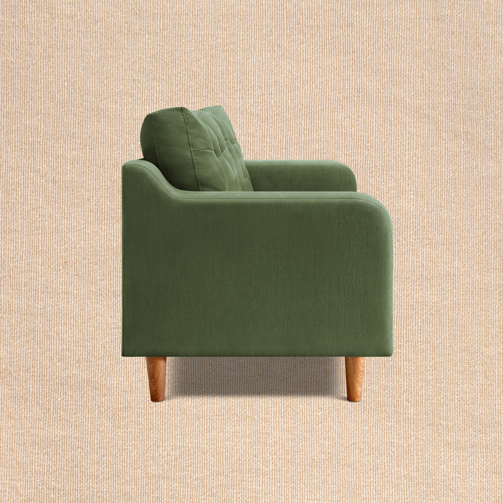 ease|plus|green|fabric|3|seater|sofa