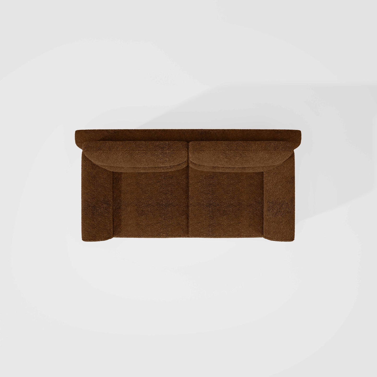 Octave 2 Seater Boucle Fabric - Caramel
