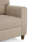 Utopia Beige Fabric 1 seater sofa