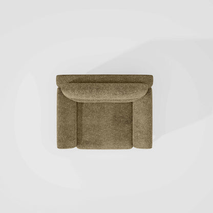 Octave 1 Seater Seater-Boucle Fabric - Irish cream