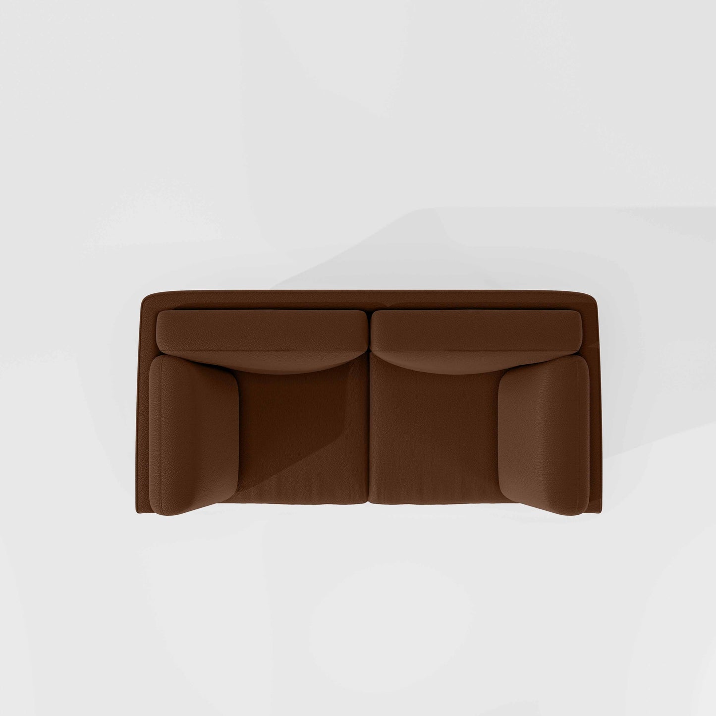 Symphony 2 Seater Suede fabric - Cappuccino