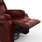 Avalon Crimson Red Suede Recliner