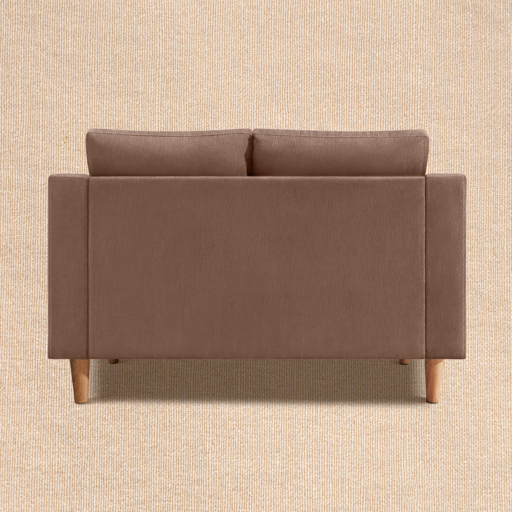Ease Plus Brown Fabric 2 seater sofa