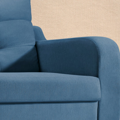 Ease Plus Blue Fabric 2 seater sofa