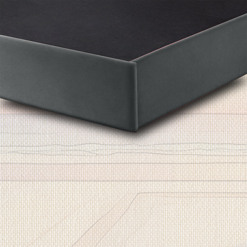 Wave Plus Adjustable Bed Celeste Upholstered Bed (Grey)+ Wave Kinect Reva Mattress 8"(20.3cm)