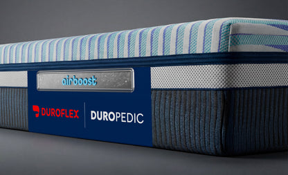 Duropedic Airboost 6.8 Arctic Ice Mattress | 1 lakh+ Airknit fibres with latex and adjustable firmness | 100 nights trial