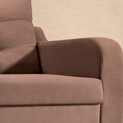 Ease Plus Brown Fabric 2 seater sofa