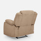 Avalon Motorized Electric Powered Brown Fabric Recliner