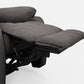 Avalon Motorized Electric Powered Grey Fabric Recliner