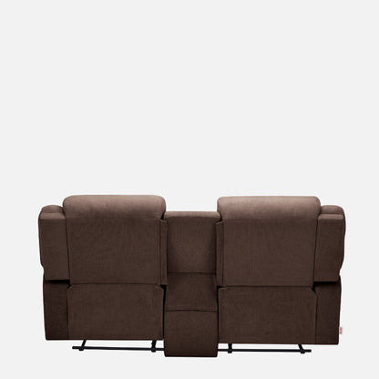 Avalon E Twin Motorized  Recliner |  2 seater | Saddle Brown |  Duroflex Furniture
