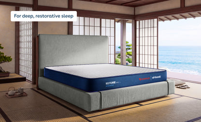 Duropedic Livein Airboost Mattress | 1 lakh+ Adaptive Nano fibres | Medium Firm | 10 yr warranty | 100 nights trial