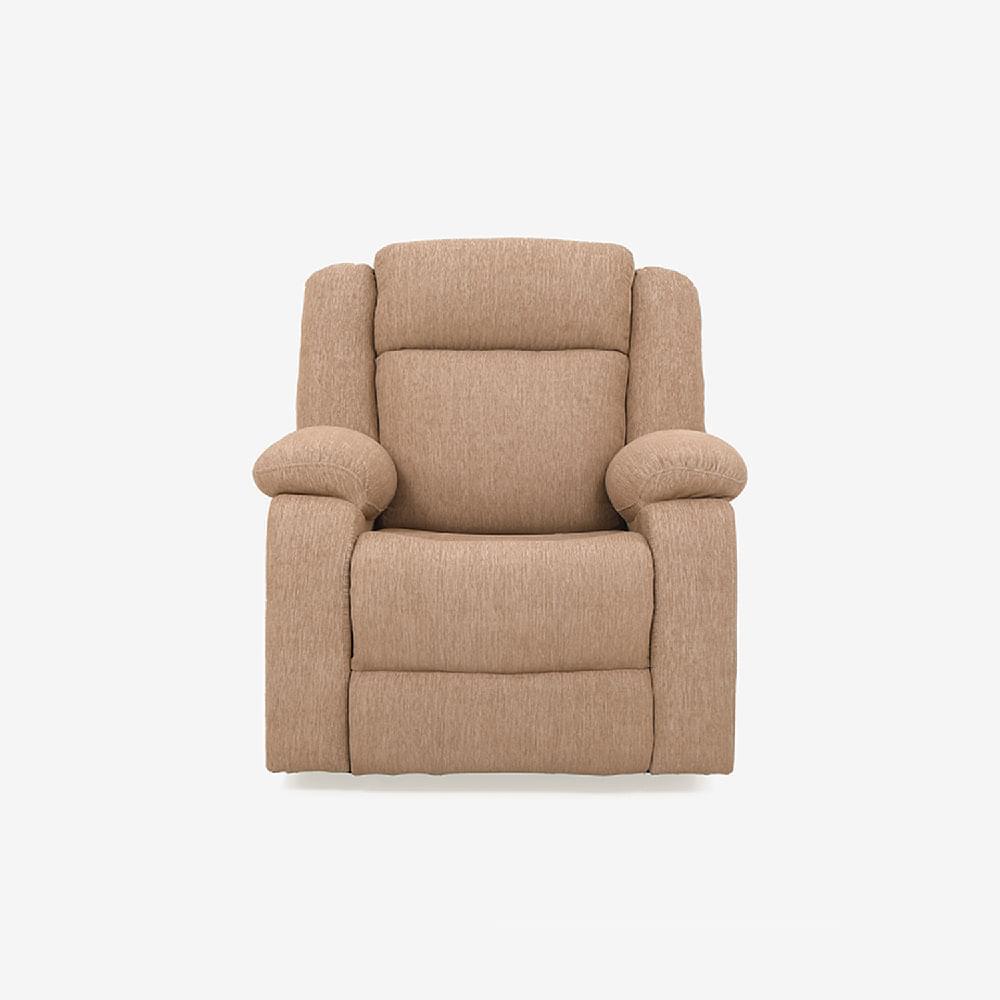 Avalon  Fabric Recliner |  1 seater | Brown |  Duroflex Furniture