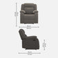 Avalon  Fabric Recliner |  1 seater | Grey |  Duroflex Furniture