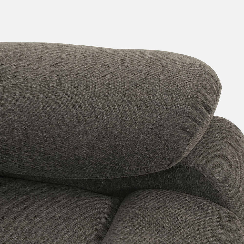 Avalon  Fabric Recliner |  1 seater | Grey |  Duroflex Furniture