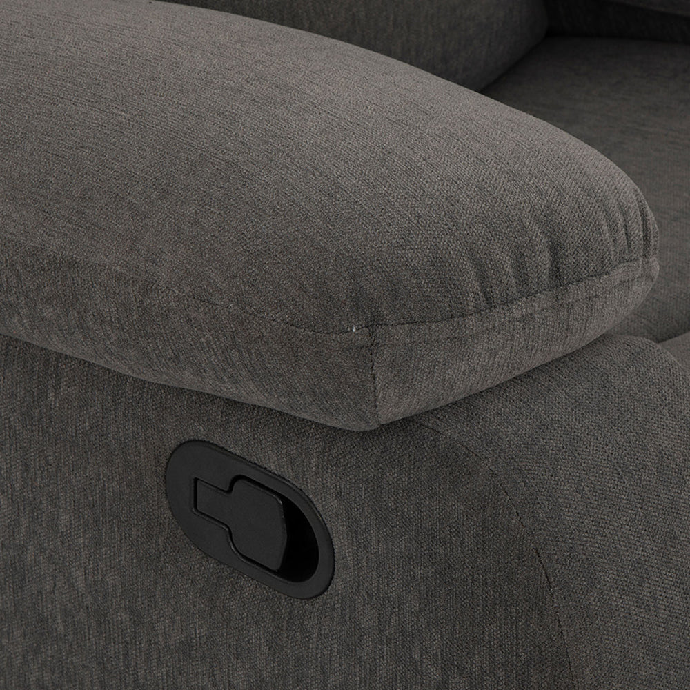 Avalon  Fabric Recliner |  1 seater | Grey |  Duroflex Furniture
