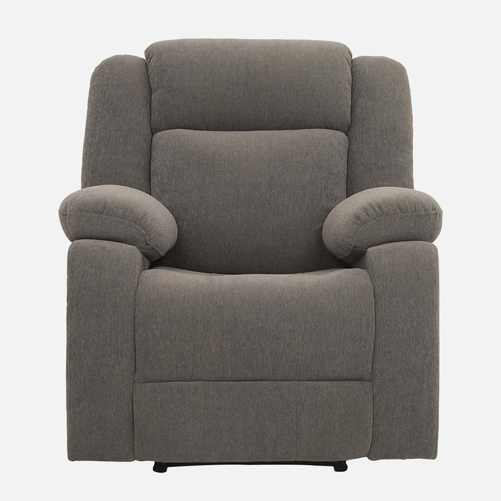 Avalon Grey Fabric Recliner