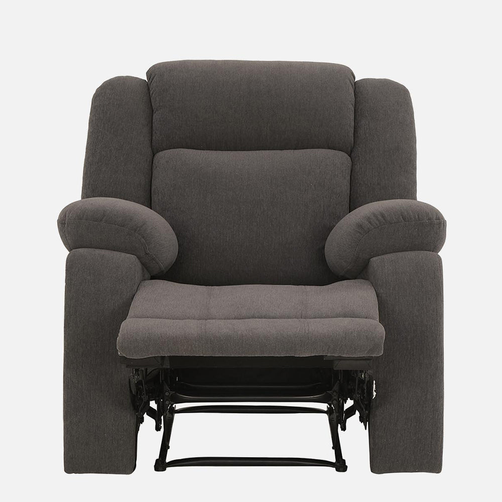 Avalon  Fabric Recliner |  1 seater | Grey |  Duroflex Furniture