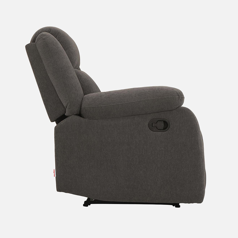 Avalon Grey Fabric Recliner