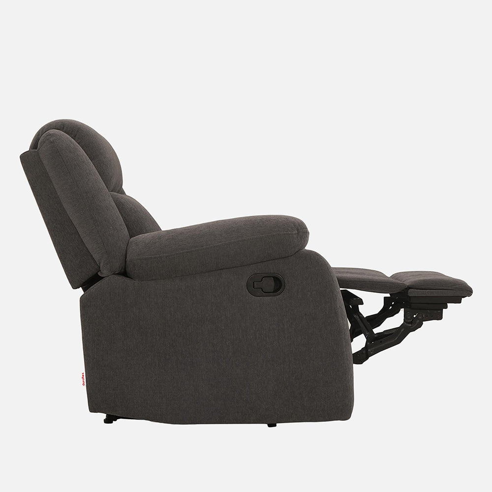 Avalon  Fabric Recliner |  1 seater | Grey |  Duroflex Furniture
