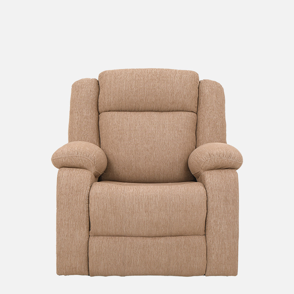 Avalon Motorized Electric Powered  Fabric Recliner |  1 seater | Brown |  Duroflex Furniture
