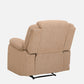 Avalon Motorized Electric Powered Brown Fabric Recliner