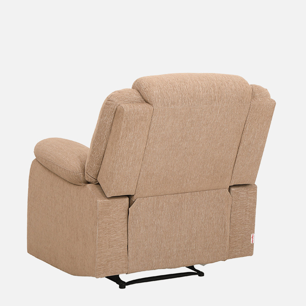 Avalon Motorized Electric Powered  Fabric Recliner |  1 seater | Brown |  Duroflex Furniture