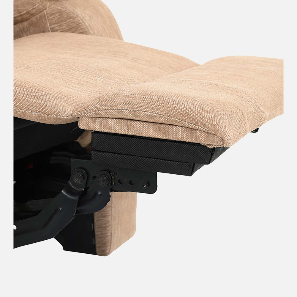 Avalon Motorized Electric Powered  Fabric Recliner |  1 seater | Brown |  Duroflex Furniture