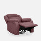 Avalon Motorized Electric Powered Pink Fabric Recliner
