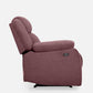 Avalon Motorized Electric Powered Pink Fabric Recliner