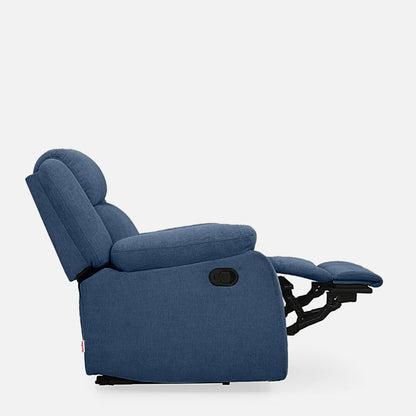 Avalon  Fabric Recliner | 1 seater | blue |  Duroflex Furniture