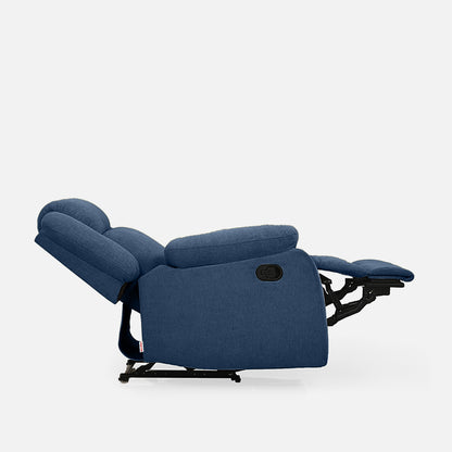 Avalon  Fabric Recliner | 1 seater | blue |  Duroflex Furniture