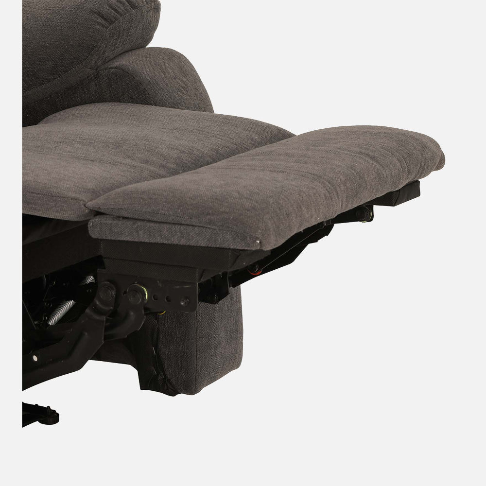 Avalon Motorized Electric Powered  Fabric Recliner |  1 seater | Grey |  Duroflex Furniture