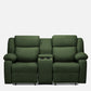 Avalon Twin Sap Green Fabric Recliner 2 Seater